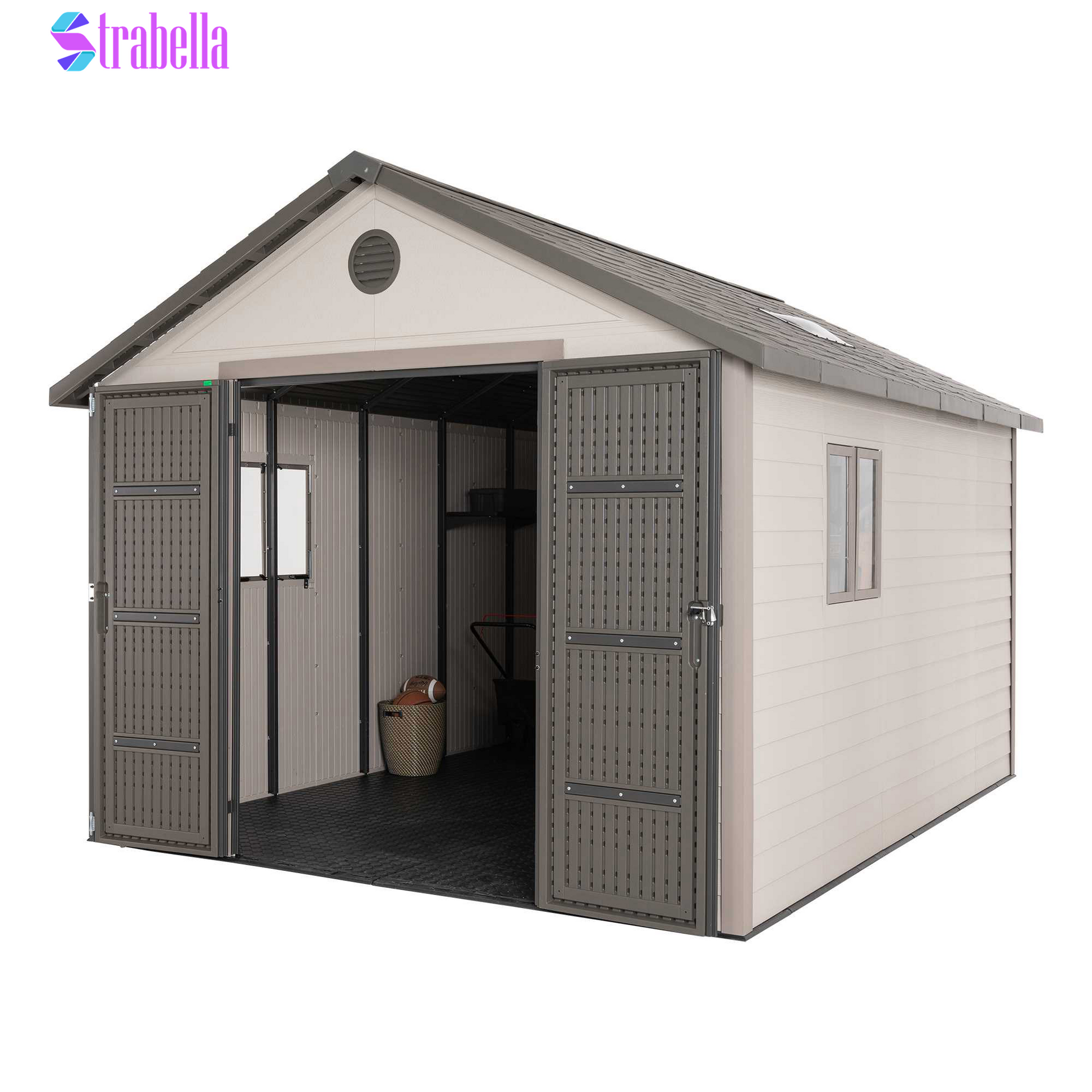 11' X 13.5' Resin Outdoor Storage Shed