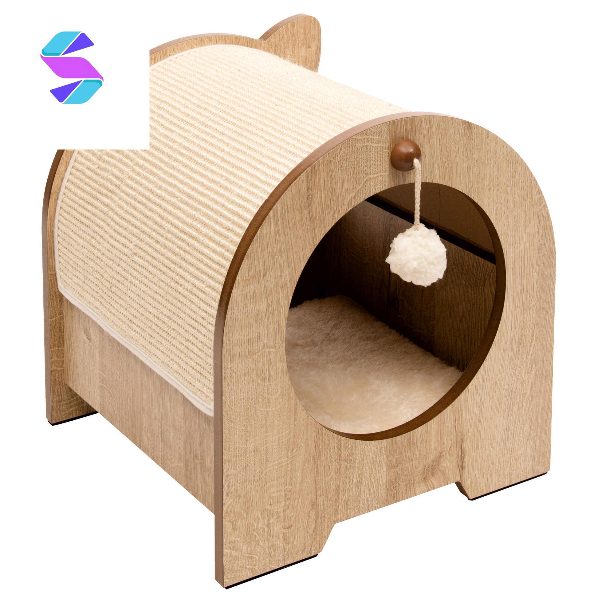 Vesper Cat Tree, Minou Cat Scratcher
