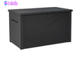 Java 230 Gallon XXL Durable Resin Outdoor Storage and Organization Deck Box Ideal for Garden Patio Furniture and Supplies