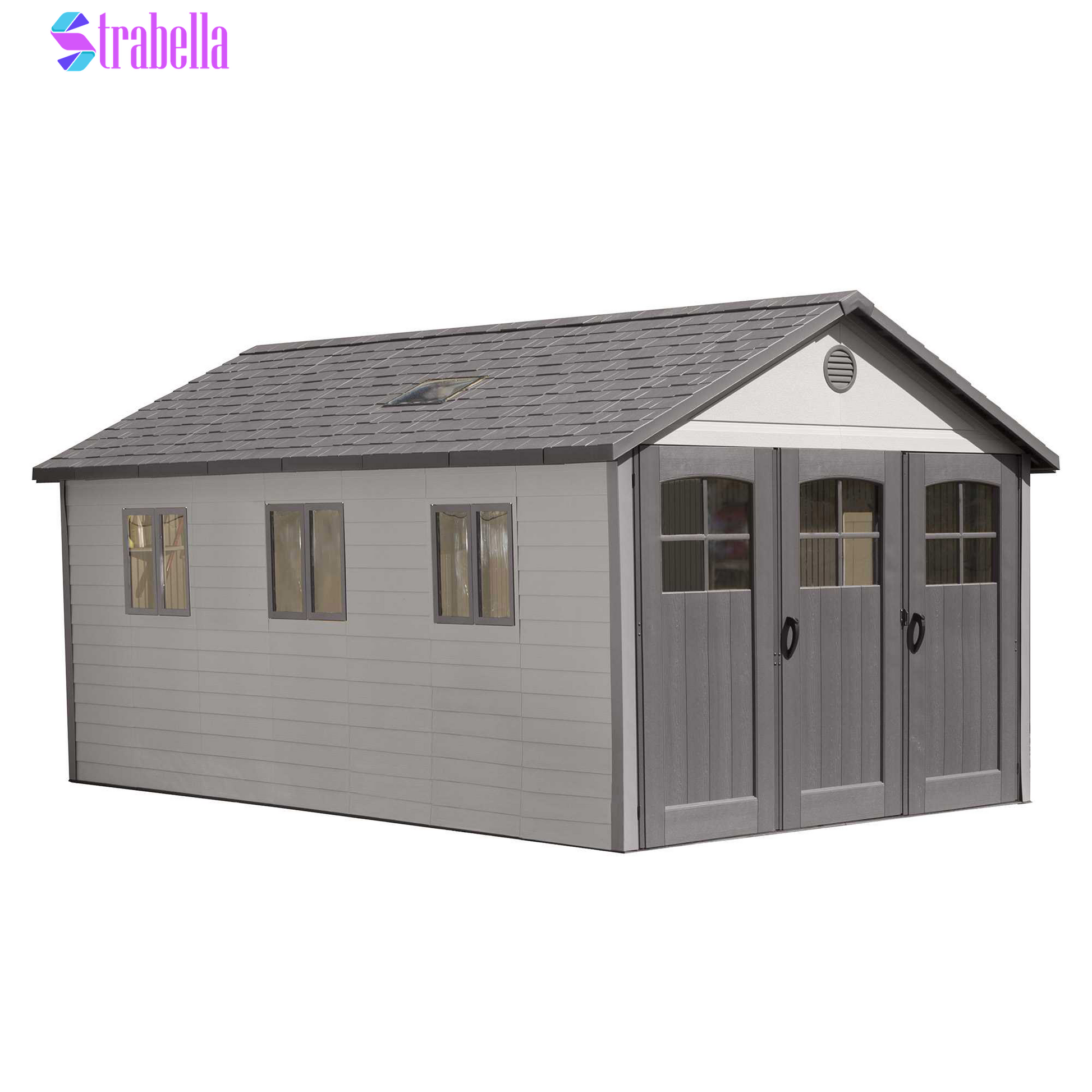 Resin Trifold Outdoor Storage Shed