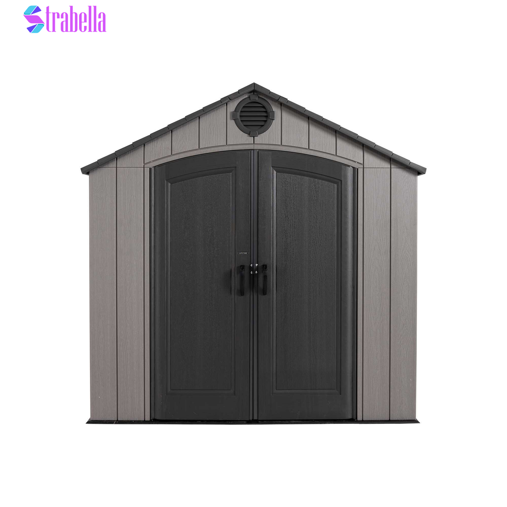 Resin Outdoor 8' X 17.5' Storage Shed