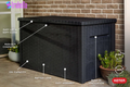 Java 230 Gallon XXL Durable Resin Outdoor Storage and Organization Deck Box Ideal for Garden Patio Furniture and Supplies