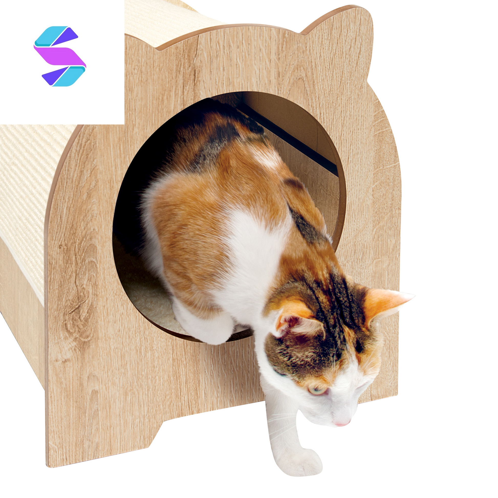 Vesper Cat Tree, Minou Cat Scratcher