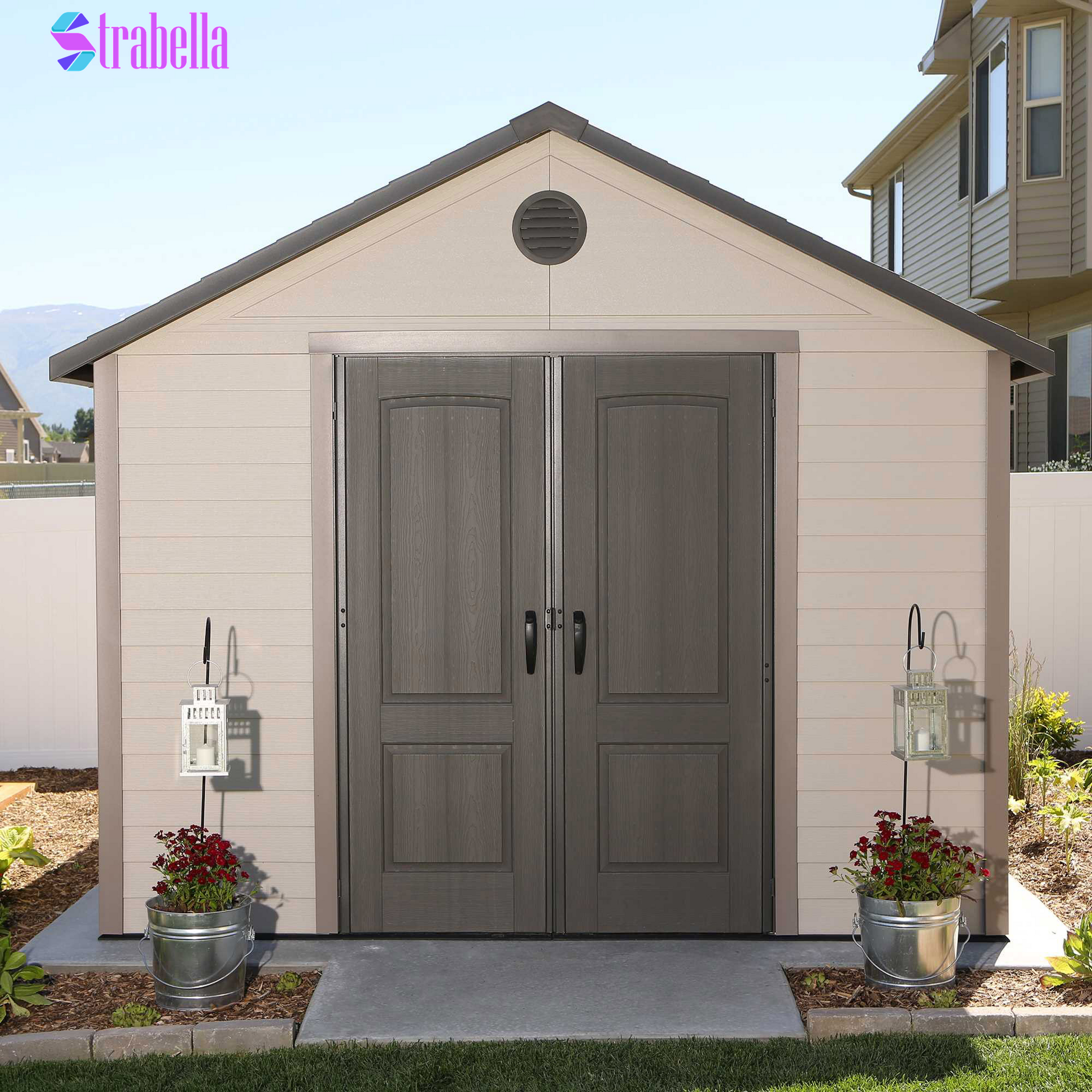 11' X 13.5' Resin Outdoor Storage Shed