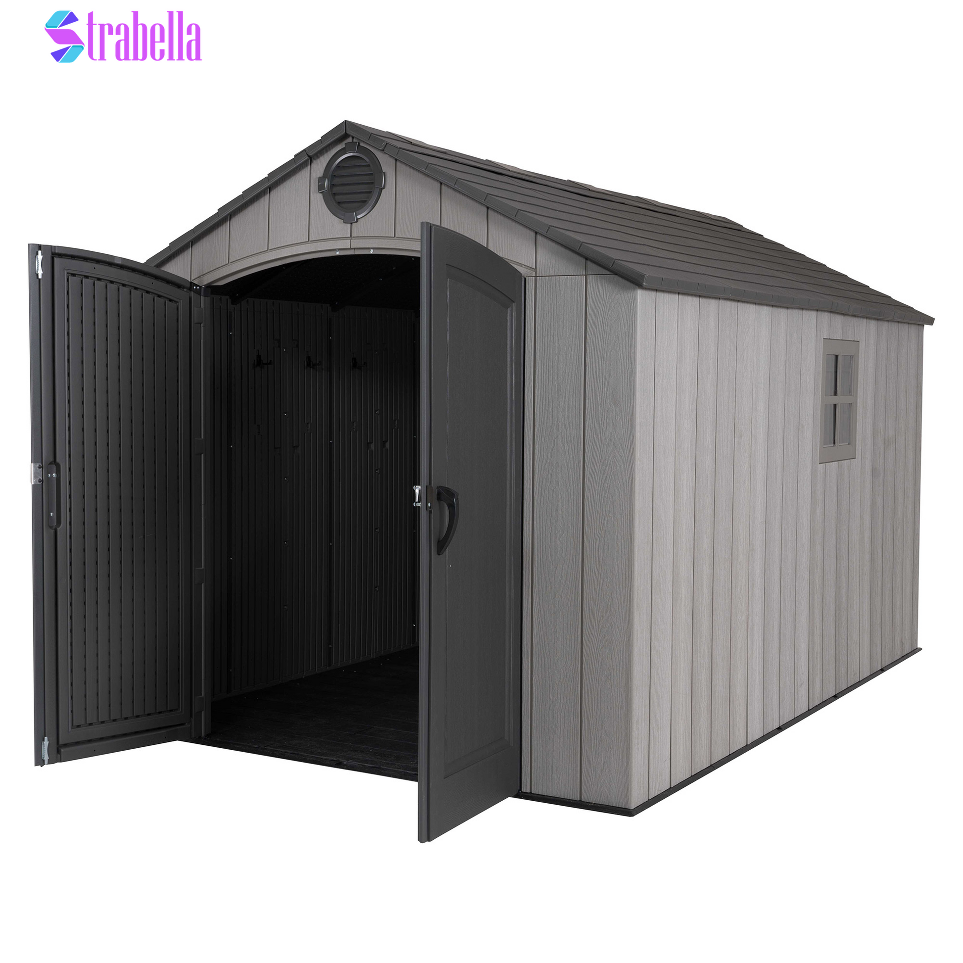 Resin Outdoor 8' X 12.5' Storage Shed
