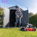 Resin Outdoor 8' X 17.5' Storage Shed