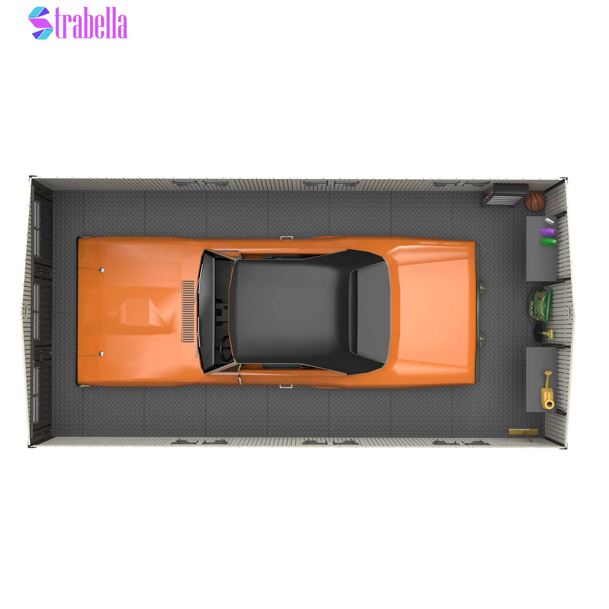 Resin Trifold Outdoor Storage Shed