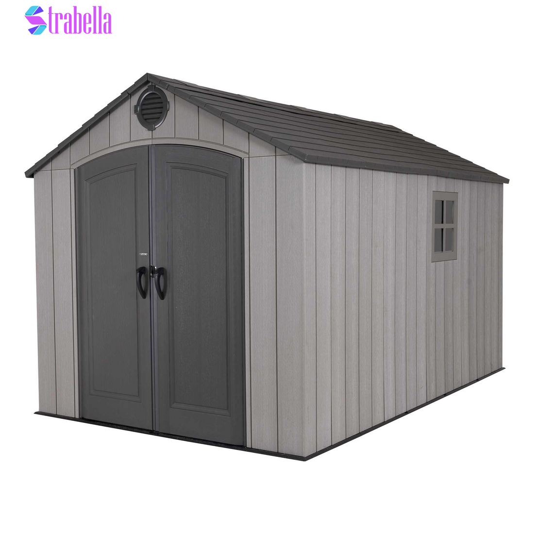 Resin Outdoor 8' X 12.5' Storage Shed