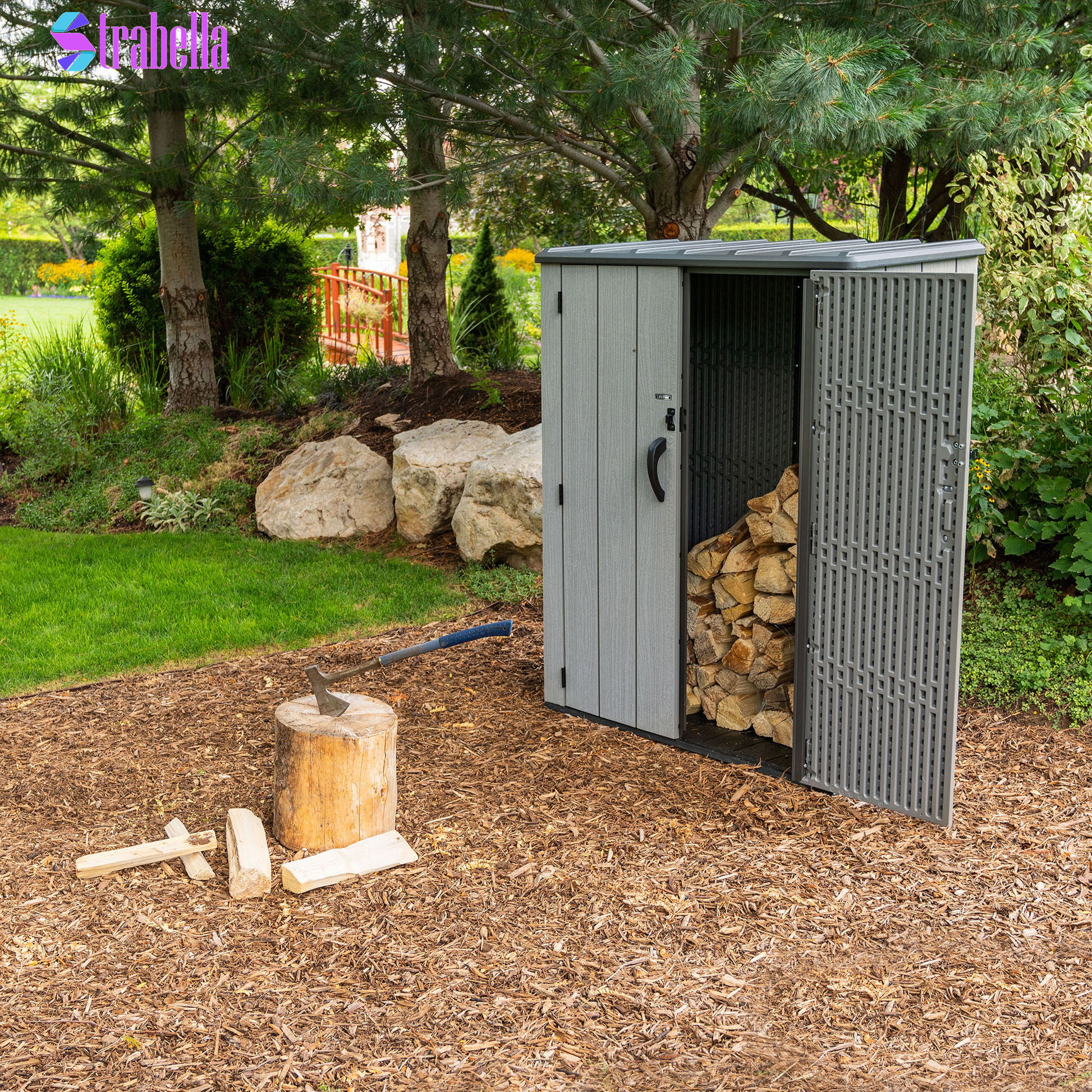 Vertical Storage Shed