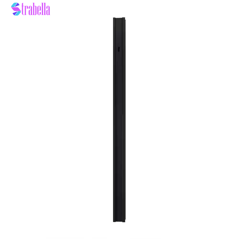 5/8 In. X 30 In. Black Metal Post Extension Kit for Decorative Screen Panel