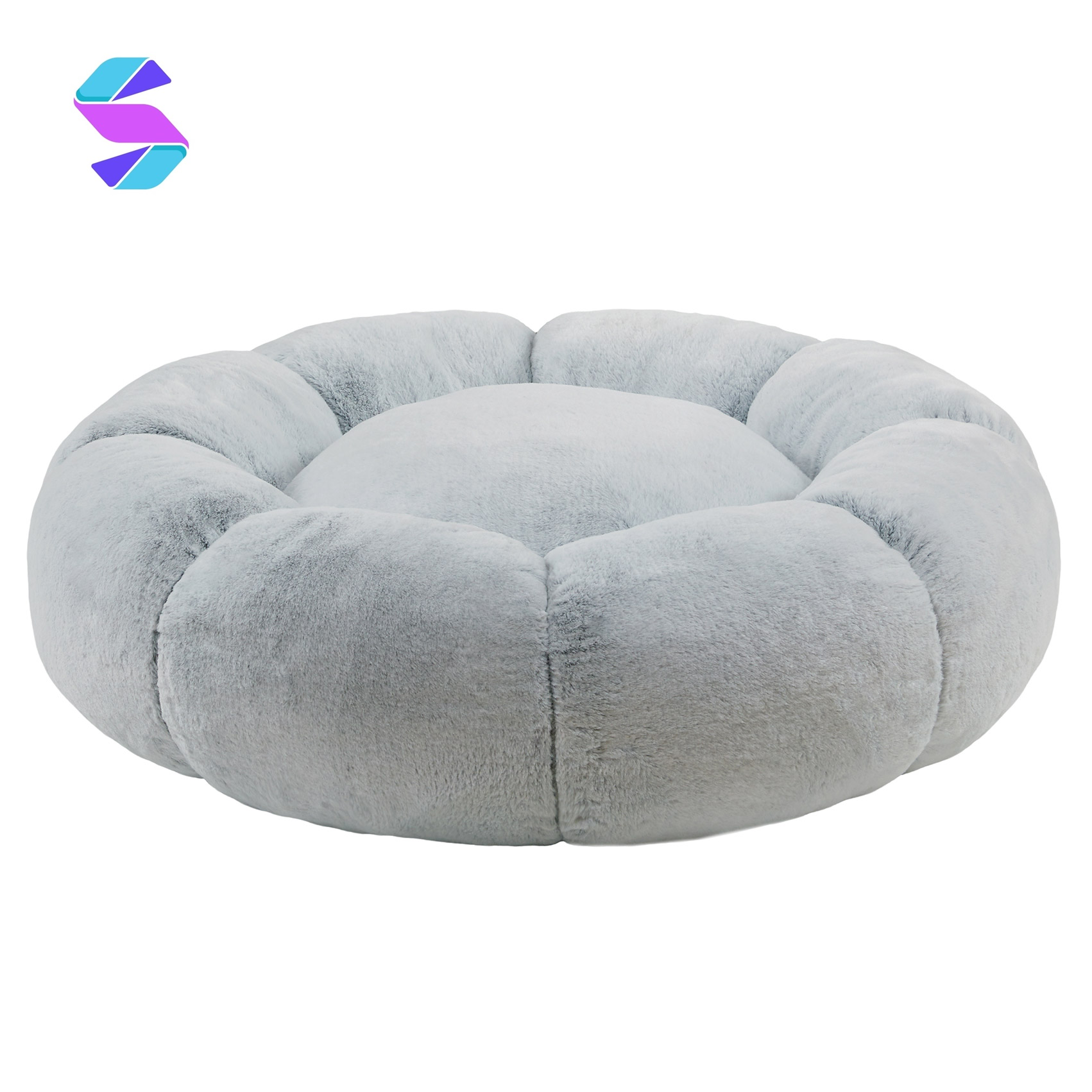 Pumpkin Donut 36" Pet Bed