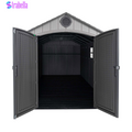 Resin Outdoor 8' X 17.5' Storage Shed