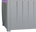 Novel 90 Gallon Durable Resin Outdoor Storage and Organization Deck Box Ideal for Garden Patio Furniture and Supplies