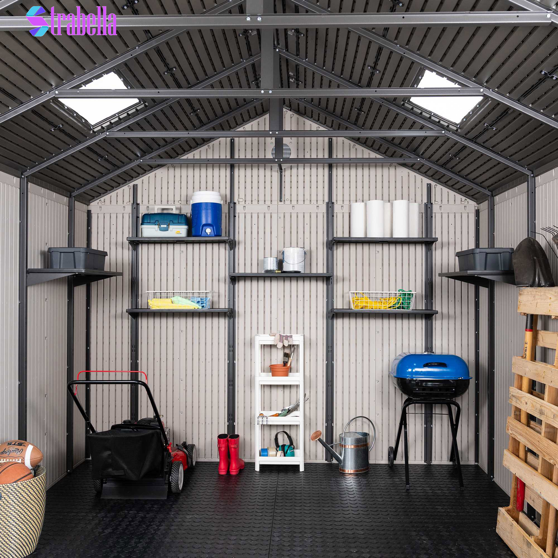 11' X 13.5' Resin Outdoor Storage Shed