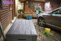 Brightwood 120 Gallon Large Durable Outdoor Storage and Weather Resistant Resin Deck Box