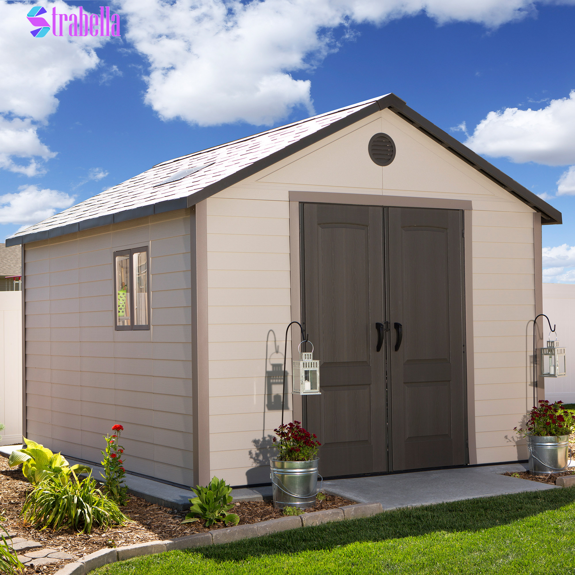 11' X 13.5' Resin Outdoor Storage Shed