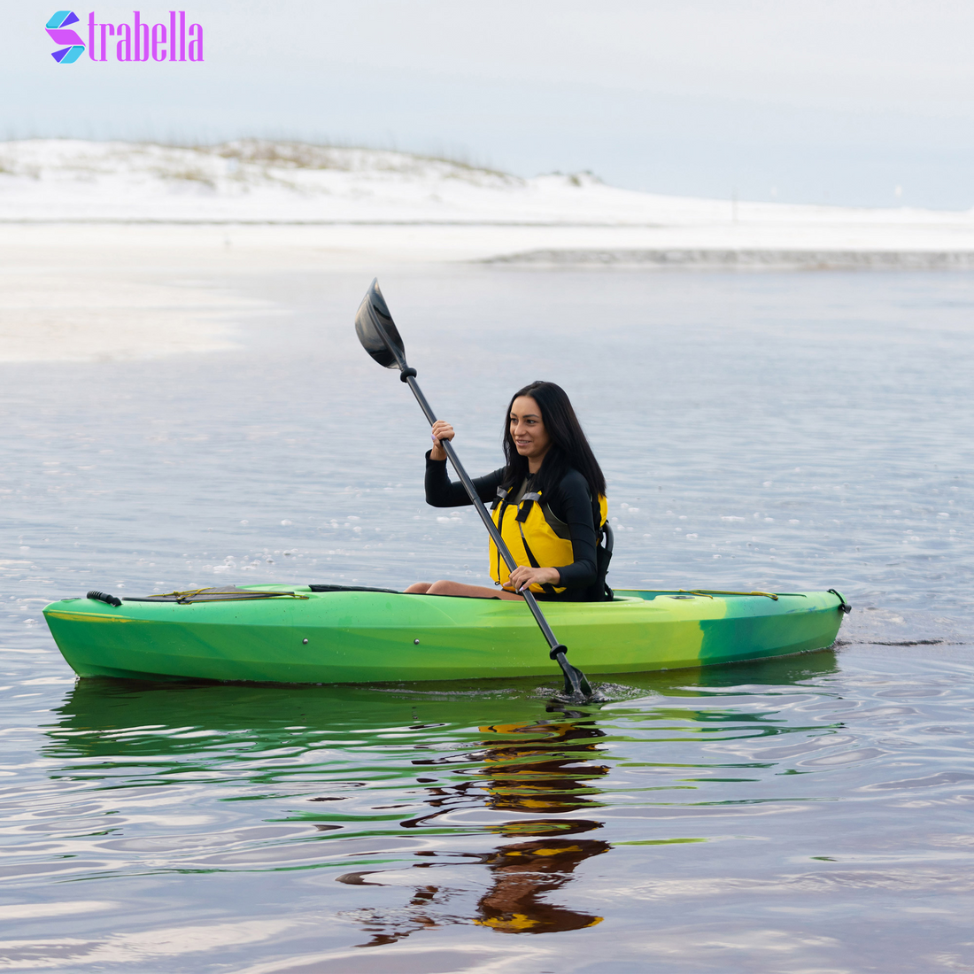 Lifetime Tundra 10’2” Sit-Inside Kayak with Paddle and Cartop Carrier Kit