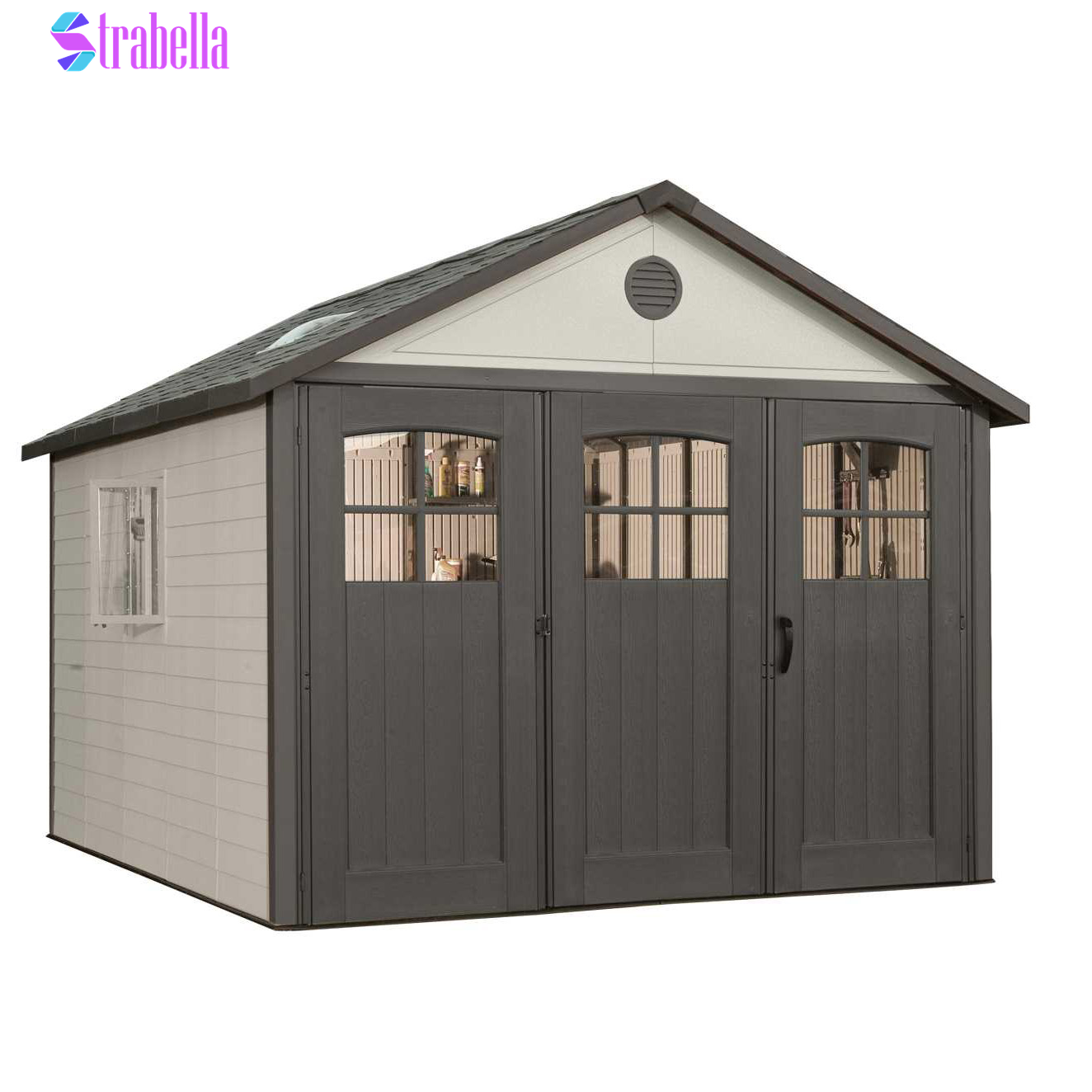 Resin Trifold Outdoor Storage Shed